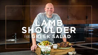 Cooking Healthier with Tom Kerridge: Lamb Shoulder & Greek Salad Recipe