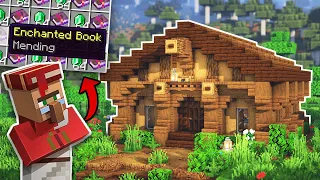Minecraft 1.18 - How to build a Villager Trading Hall | Simple Trading Hall