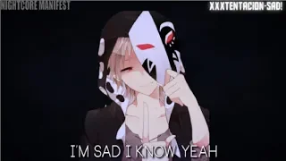 【Nightcore】SAD! [XXXTentacion] (xo sad cover Remix)