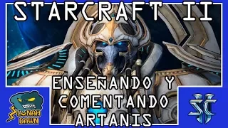 Starcraft 2 - Cooperativo Brutal - Comentando y enseñando comandante Artanis