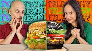 Twin Telepathy BURGER Challenge