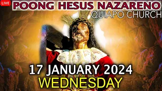 LIVE: Quiapo Church Mass Today - 17 January 2024 (Wednesday) HEALING MASS