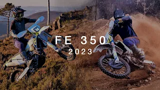 2023 FE 350 enhanced with WP XPLOR PRO Suspension | Husqvarna Motorcycles