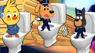 Sheriff Labrador EXE Halloween - Skibidi Toilet Song Megamix COVER Eps-37