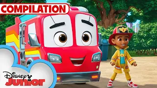 Best of Firebuds 🚒 | Compilation | @disneyjunior​