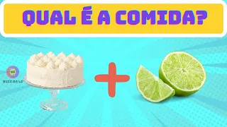 🍔ADIVINHE A COMIDA PELOS EMOJIS💋 NÍVEL 1 E 2🚨🧨 #adivinhequiz #adivinheacomida