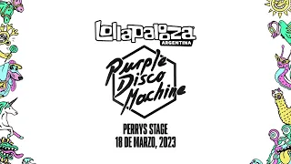 Purple Disco Machine Live @ Lollapalooza Argentina 2023