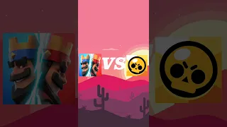 Brawl Stars vs clash Royale #brawlstars #clashroyale #shorts