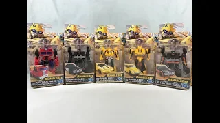Transformers Bumblebee Speed Series Wave 1 Optimus Prime, Bumblebee, Hot Rod & Barricade Review