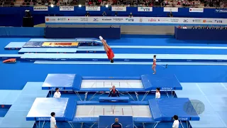 RODRIGUEZ Melania (ESP) W - 2019 Trampoline Worlds, Tokyo (JPN) - Qualification Trampoline R1