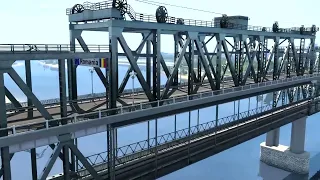 Euro Truck Simulator 2 (ETS2) Viewpoint - Giurgiu-Ruse Bridge (Bulgaria-Romania)