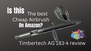 TIMBERTECH AG 183-K Review!  Is this the best cheap airbrush on amazon?