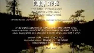Boggy Creek - Teaser Trailer