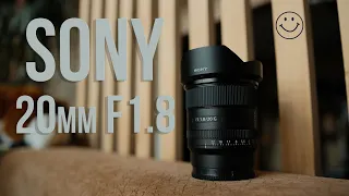 Sony FE 20mm F1.8 G. Просто идеальный и всё)