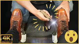 THIS WILL PUT YOU TO SLEEP! | ANGELO SHOE SHINE ASMR