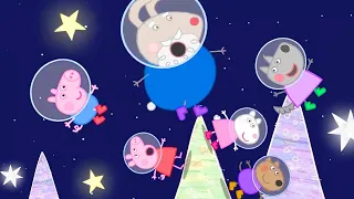 Peppa Pig's Visits Space With Grampy Rabbit!