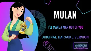 Mulan - I'll Make a Man Out of You [Donny Osmond] (Karaoke Version) lyrics