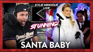 Kylie Minogue Reaction Santa Baby LIVE (SO DAMN FINE!) | Dereck Reacts