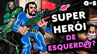 O MAIOR E MELHOR SUPER-HERÓI DE ESQUERDA!!! Do Arqueiro Verde ao Trashman até Juiz Dredd