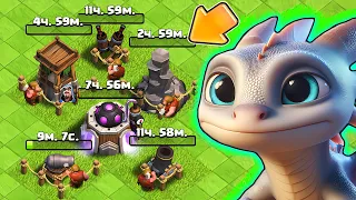 😛ПРОВЕРЯЙ! - всё улучшил в Clash of Clans❤ 5 Ратуша