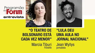 Jean Wyllys: "Vou voltar pro meu país"; Marcia Tiburi: "Foi patético o tom de Bonner com Bolsonaro"