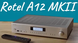 Rotel A12 MKII integrated amplifier | Crutchfield