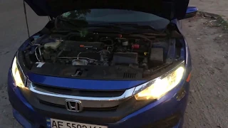 Динамика разгона HONDA CIVIC 2,0AT с ГБО 4ого поколения BRC