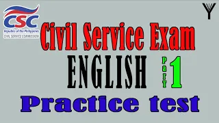 CSE | English Practice test with answer | Synonyms Part 1