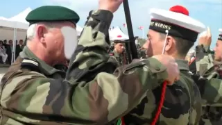 Ouistreham / 6 juin 2013 / Cérémonie / Fusiliers marins