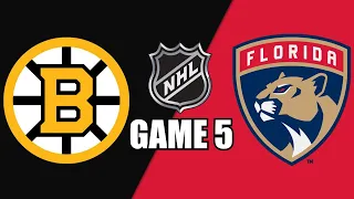 Boston Bruins vs Florida Panthers GAME 5 w/Superbman