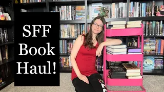 My SFF Book Haul Cart is Full Again!