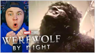 WEREWOLF BY NIGHT IS BRUTALLY AWESOME!! | REACTION/FIRST TIME WATCHING | Spoiler Review | MCU
