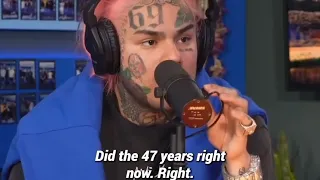 6ix9ine said ‘I don’t regret snitching’