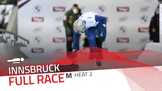 Innsbruck #1 | BMW IBSF World Cup 2021/2022 - Men's Skeleton Heat 2 | IBSF Official