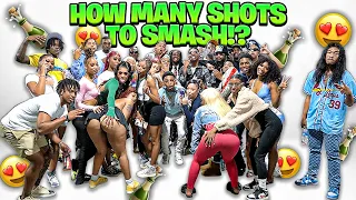 How Many Shots Would It Take To Smash But Face To Face! | 15 Girls & 15 Guys