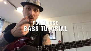 Kenny Loggins - Footloose | Bass Tutorial | How To Play | Slow | Close Up | Tuning Explained | HD