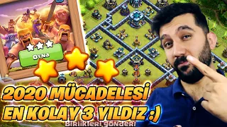 2020 MÜCADELESİ EN KOLAY 3 YILDIZ 😎(Clash Of Clans)