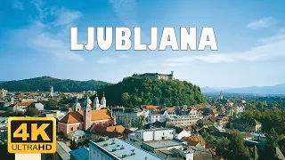 Ljubljana, Slovenia 🇸🇮 | 4K Drone Footage