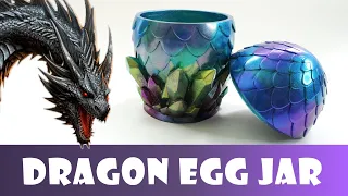 Color Shifting Dragon Egg Jar - Easy Resin Craft