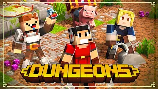 Jogando MINECRAFT DUNGEONS com FOREVER e DAVI.