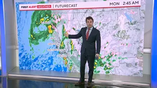 First Alert Weather Web Extra: Sunday storm stretches into Monday