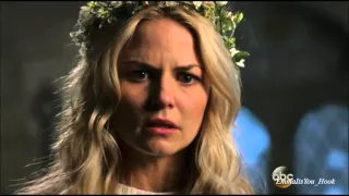 OUAT - 5x02 Emma saves Robin Hood [CaptainSwan & OutlawQueen kiss!]