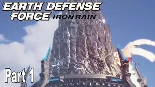 Earth Defense Force: Iron Rain - Story Walkthrough Part 1 No Commentary [HD 1080P]
