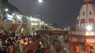 Ganga Aarti,  Har ki Pauri , Haridwar, uttarakhand, India