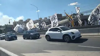 01/06/2024 ( Caminhada da Torcida Galoucura rumo aos ônibus para Confins)