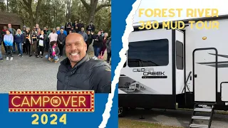 The CampOver/Camping Season is Here/Forest River Cedar Creek 380MUD "Full Tour" #vlog #camping