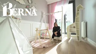 Her odası ayrı tasarıma sahip 4+1 ev // EV TURU 39.BÖLÜM // İç Mimar Berna