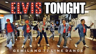 Elvis Tonight LINEDANCE | Choreographed by Rob Fowler (ES)