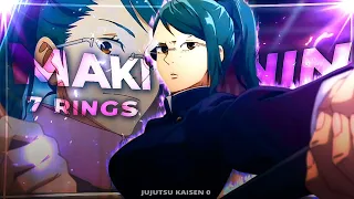 Jujutsu kaisen 0 "Maki zenin" - 7 Rings [ Edit / Amv ] !! free preset 📱