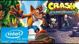 Crash Bandicoot N. Sane Trilogy | Intel HD 4000 | Core i3 | Low Spec PC |